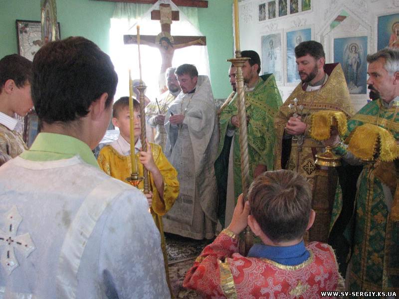 Престольный праздник в нашем храме, игумена Сергия Радонежского