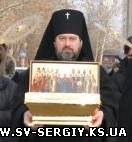 Встреча мощей святых целителей в Свято-Духовском кафедральном соборе Херсона