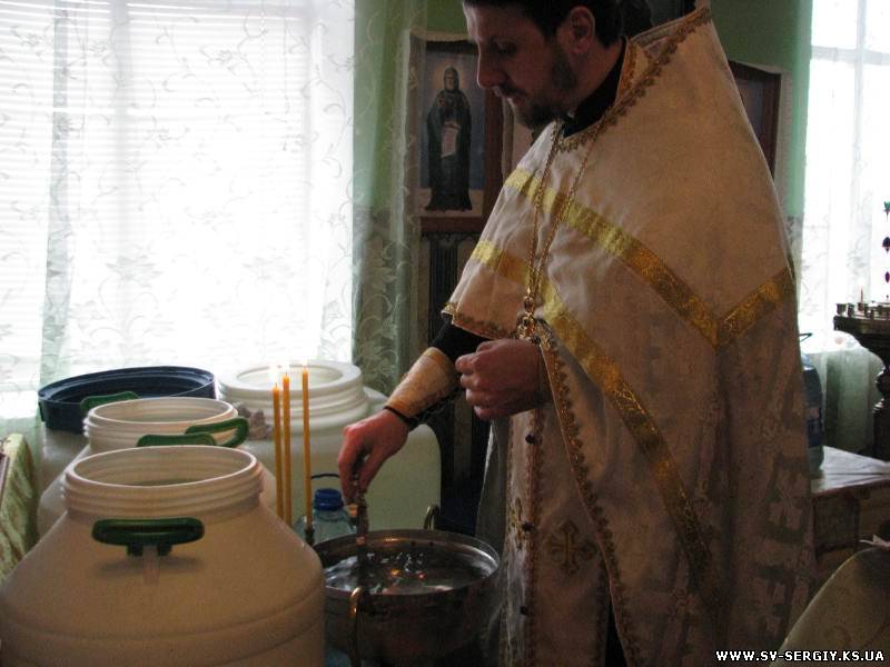 Крещенский сочельник в нашем храме