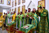 В наше храме престольный праздник