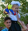 Настоятель нашого храму відвідав свято 1 вересня Залізнопортівській ЗОШ